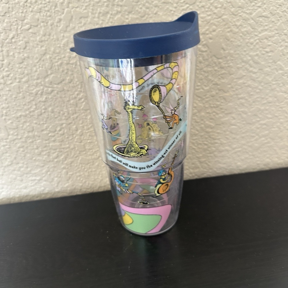 Large 16oz Dr. Suess Tervis Tumbler "Oh The Places You'll Go!" - Picture 2 of 6